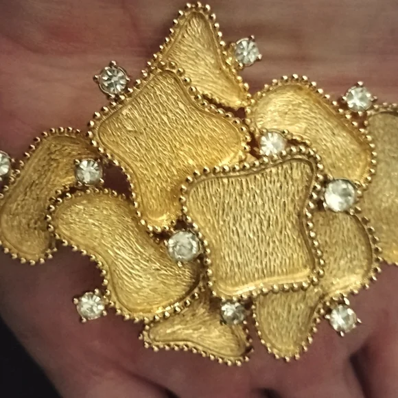 Abstract Brooch / Pendant By Ciner - Picture 1 of 7